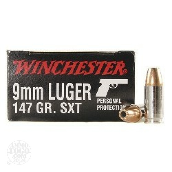 20rds - 9mm Winchester Supreme SXT 147gr. Hollow Point